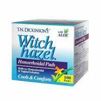 T.N. Dickinson’s Hemorrhoid Pads