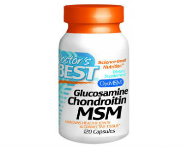 Glucosamine Chondroitin MSM 120C Doctor's Best Joint Health Supplement Review