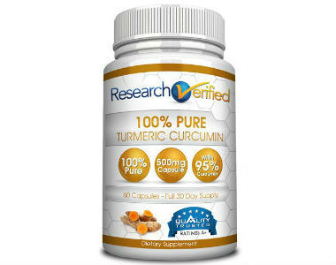 Research Verified 100% Pure Turmeric Curcumin Review