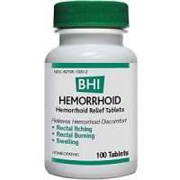 BHI Hemorrhoid Relief Tablets