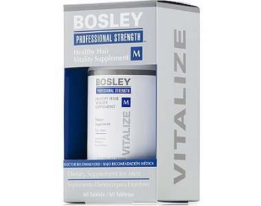 Men's Bosley Hair Healthy Vitality Supplement Review