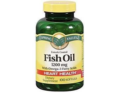 Spring Valley Fish Oil Omega 3 Supplement Review