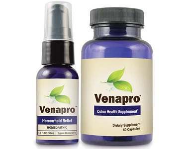 Venapro Homeopathic Hemorrhoid Formula Review