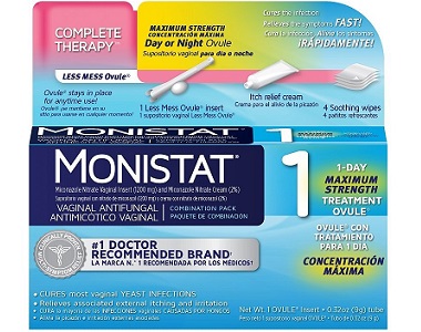 Monistat 1 Complete Therapy Less Mess Ovule Review