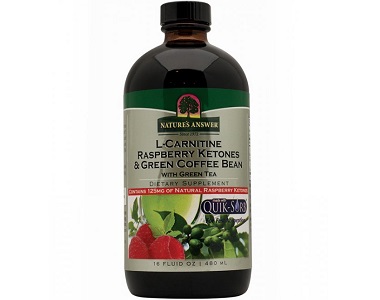 Nature's Answer L-Carnitine Raspberry Ketones & Green Coffee Bean For Weight Loss Review