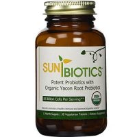 Sunbiotics Potent Probiotics with Organic Yacon Root Prebiotics