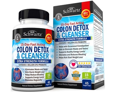 BioSchwartz Colon Detox and Cleanser Review - For Improved Digestion and Liver Function