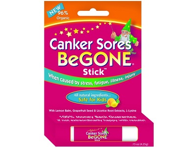 Canker Sores Begone Stick Review - For Relief From Canker Sores
