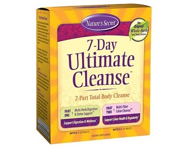 Nature's Secret 7-Day Ultimate Cleanse Review - 7 Day Detox Supplement Plan