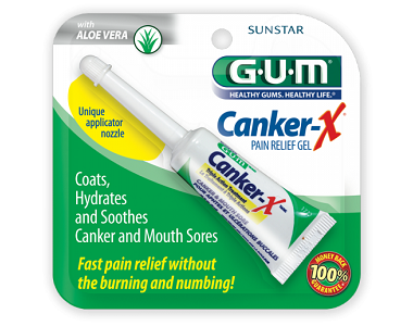 Sunstar GUM Canker-X Gel Review - For Relief From Canker Sores