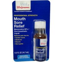 Walgreens Instant Mouth Sore Relief Liquid