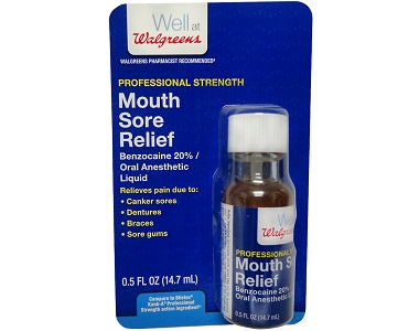 Walgreens Instant Mouth Sore Relief Liquid Review - For Relief From Canker Sores