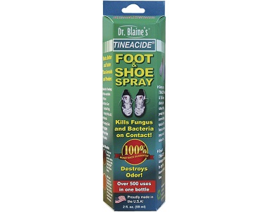 Dr. Blaine’s Tineacide Antifungal Foot & Shoe Spray Review - For Symptoms Associated With Athletes Foot