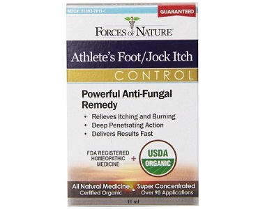 Forces of Nature Athlete's Foot Jock Itch Control Review - For Symptoms Associated With Athletes Foot