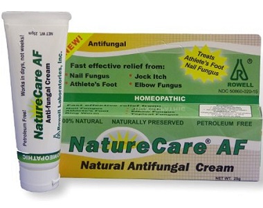 Rowell Laboratories NatureCare AF Natural Anti-Fungal Cream Review - For Athletes Foot