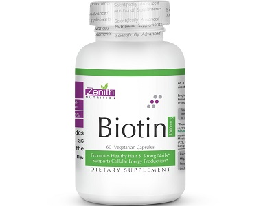 Zenith Nutrition Biotin Review - For Hair Loss, Brittle Nails and Unhealthy Skin