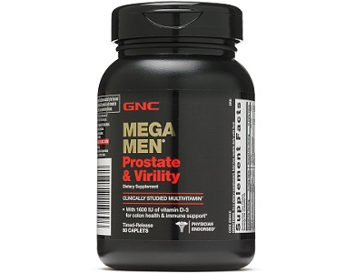 GNC Mega Men Prostate And Virility Review - For Urinary and Prostate Support