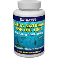 Healthy Choice Naturals Omega Naturals Fish Oil 1000