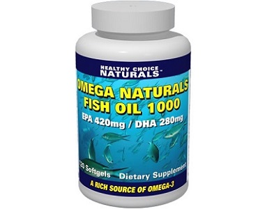 Healthy Choice Naturals Omega Naturals Fish Oil 1000 Review - For Improved Health And Wellbeing