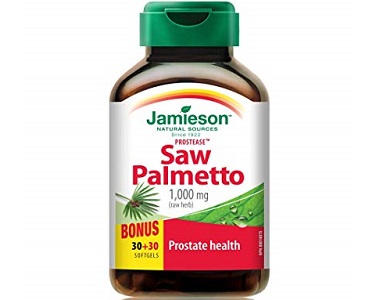 Jamieson Prostease Saw Palmetto Prostate Support Supplement Review