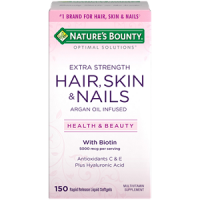 Nature's Bounty Extra Strength Hair, Skin, And Nails