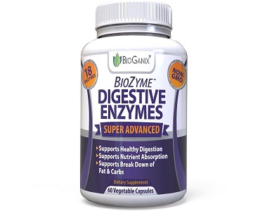 Bioganix Biozyme Digestive Enzyme for IBS Relief