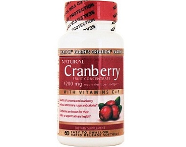 Earth’s Creation Cranberry for Urinary Tract Infection