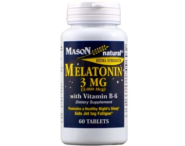 Mason Natural Melatonin for Jet Lag