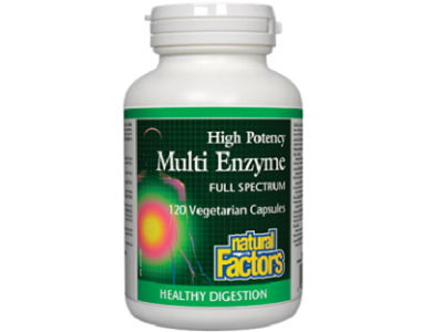 Natural Factors Multi Enzyme for IBS Relief