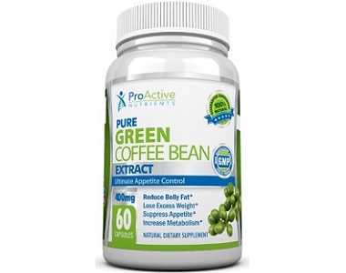Pro-Active Nutrients Green Coffee Bean for Weight Loss