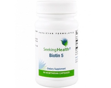 Seeking Health Biotin 5 Review - For Hair Loss, Brittle Nails and Unhealthy Skin