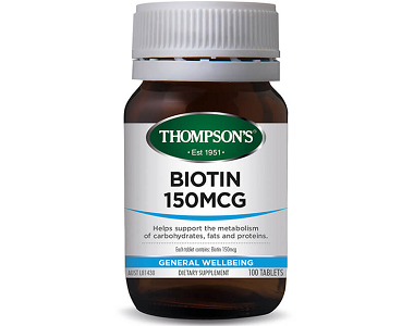 Thompson's Biotin Review - For Hair Loss, Brittle Nails and Unhealthy Skin