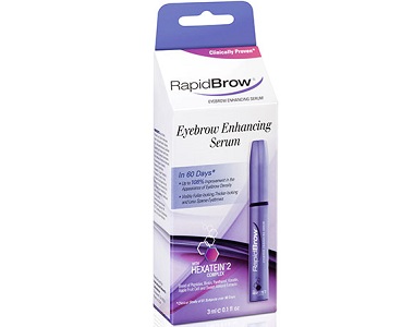 RapidBrow Eyebrow Enhancing Serum Review - For Fuller and Thicker Looking Lashes and Brows