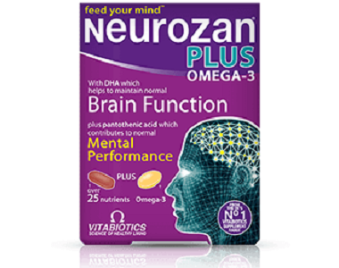 Vitabiotics Neurozan Plus Omega-3 Review - For Improved Brain Function Support